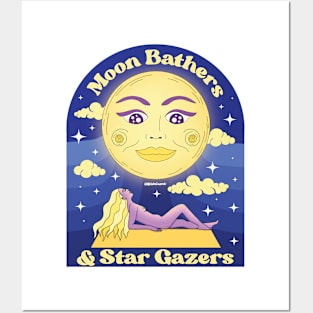 MOON BATHERS & STAR GAZERS Posters and Art